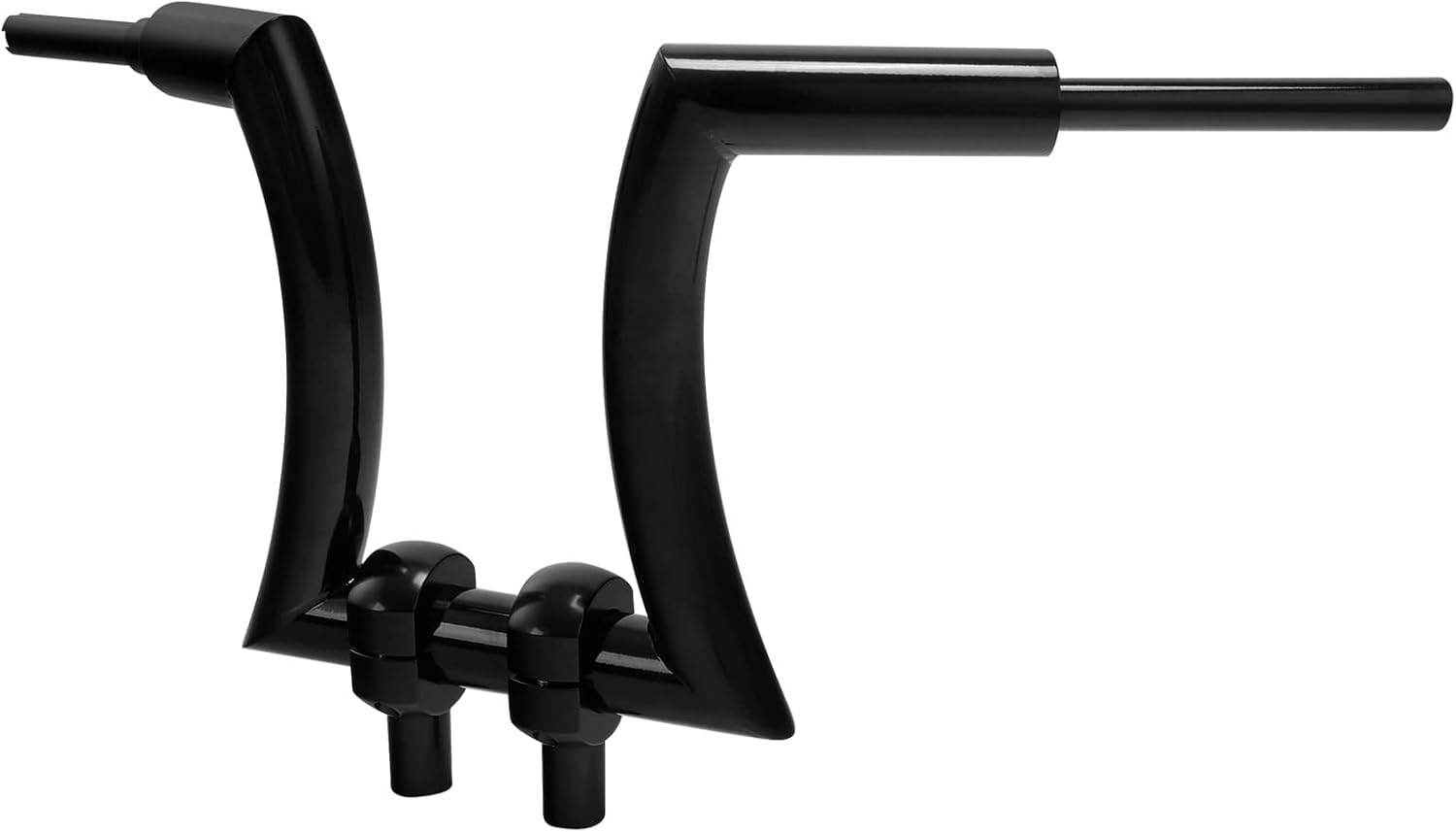 TCMT 14" Rise Ape Hanger Handlebar 2" Risers Handlebars Mount Clamp Fit For Harley Sportster XL883 XL1200 Softail Heritage Springer