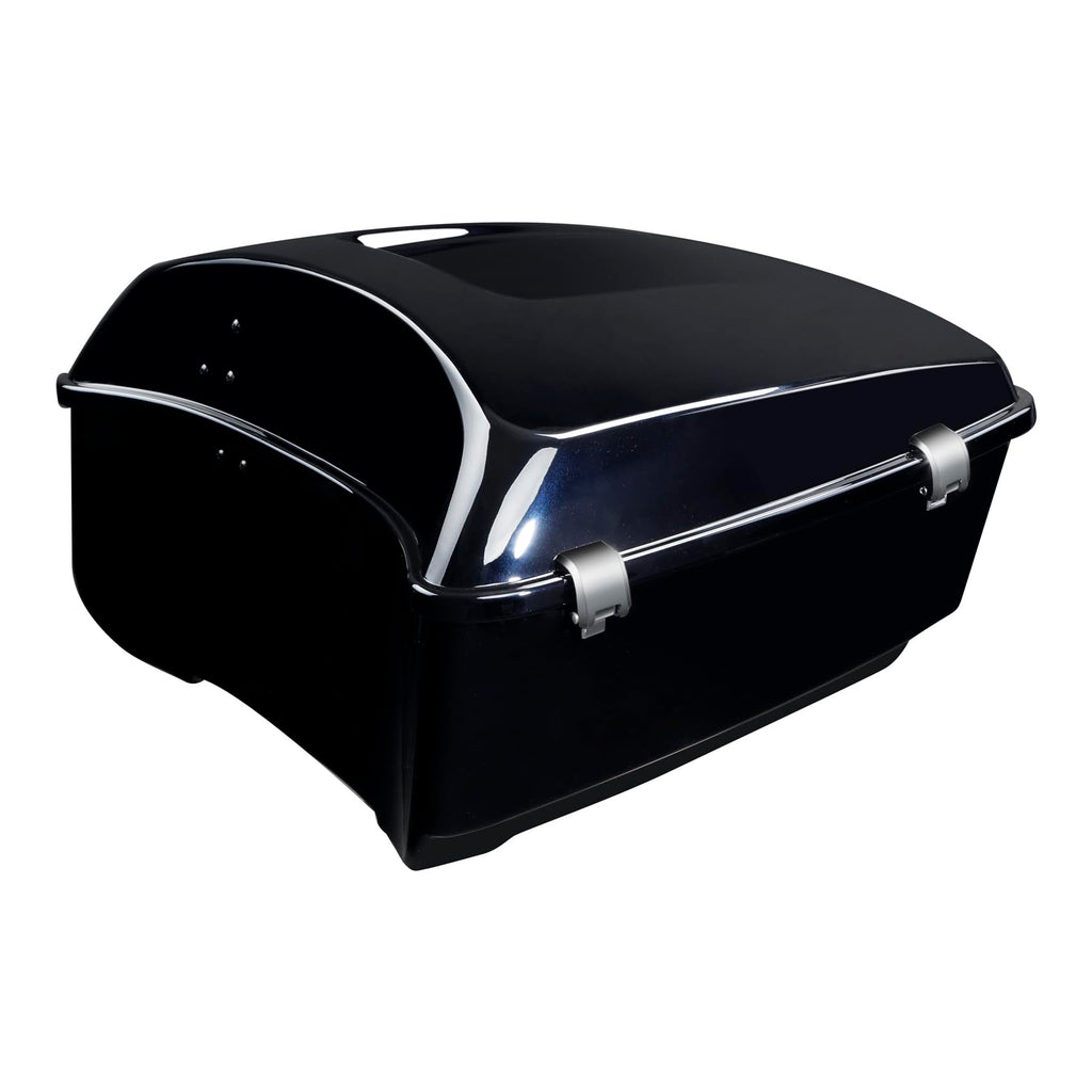 TCMT 13.7" King Motorcycle Trunk Box Fits For Harley Davidson 2014-2025 Touring CVO Road King Road Glide Street Glide Electra Glide Ultra Limited Pack Trunk