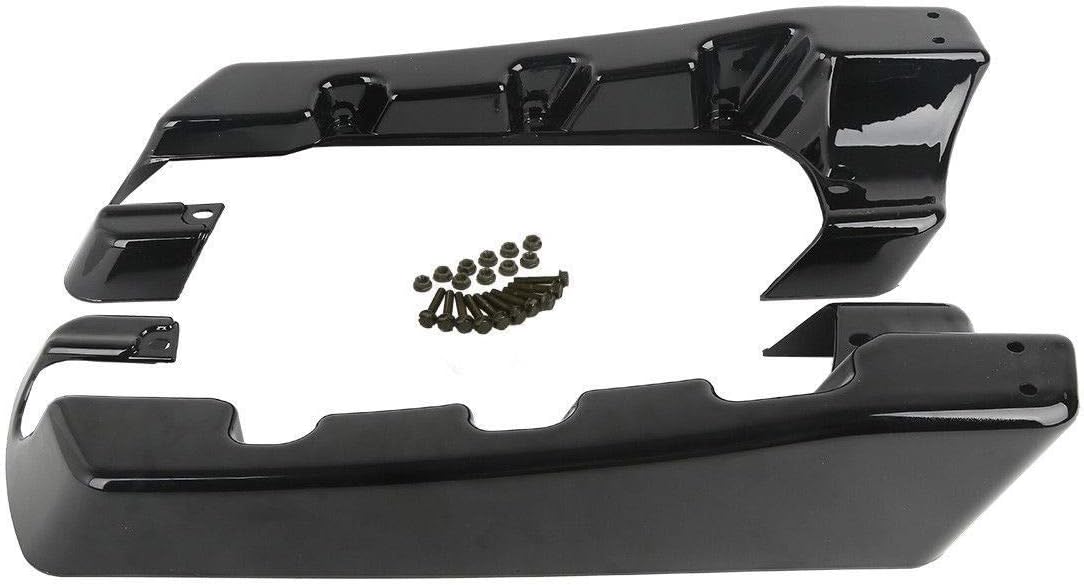 TCMT 4" Hard Stretched SaddleBag Extension Fits For Harley 2014-2024 Street Road Electra Glide Road King Ultra Limited