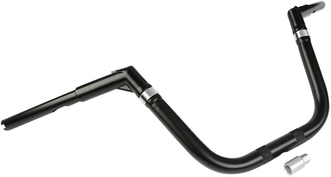 TCMT 12" Rise 1 1/4" Handlebar Fits For Harley Dyna Street Bob 2013-2017 Switchback 2012-2016 Softail Slim Heritage Fat Boy Deluxe Deuce 2000-2017