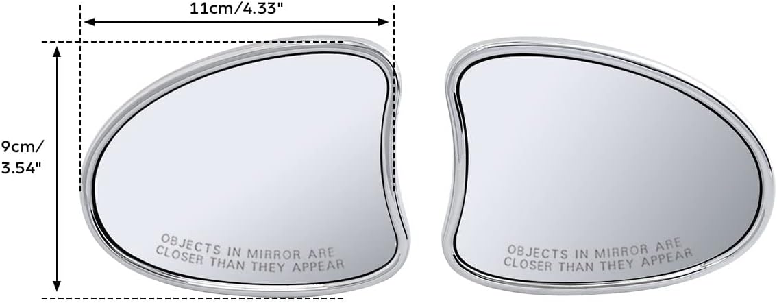 TCMT 10mm Inner Fairing Mount Rear Mirror Fit For Harley Touring Street Glide Ultra Limited Tri Glide 2014-2023 Electra Glide 2014-2022 CVO Limited 2014-2020