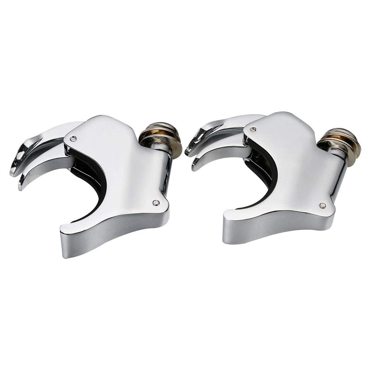 TCMT 49mm Detachable Windshield Clamps Fits For Harley Sportster XL1200X 2016-2022 Dyna Street Bob 2006-2016 Fat Bob 2008-2015 Super Glide 2006-2014 Wide Glide Low Rider V Rod VRSCA 2002-2005