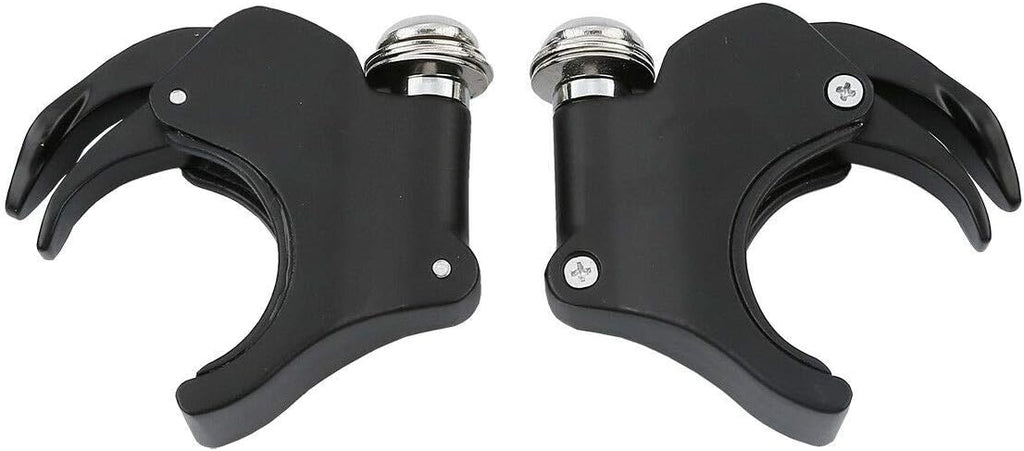TCMT 49mm Detachable Windshield Clamps Fits For Harley Sportster XL1200X 2016-2022 Dyna Street Bob 2006-2016 Fat Bob 2008-2015 Super Glide 2006-2014 Wide Glide Low Rider V Rod VRSCA 2002-2005