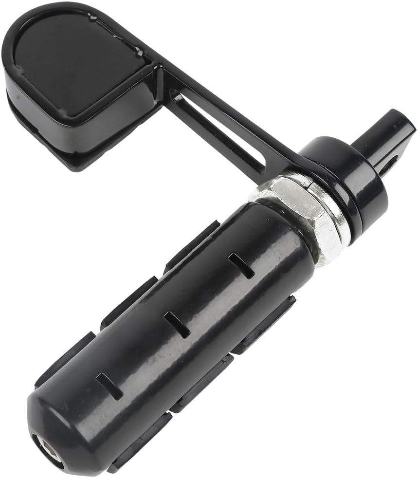 TCMT Anti Vibration Stirrup Heel Support Footpegs Fits For Harley Dyna Super Glide Wide Glide Street Bob Fat Bob Low Rider Heritage Softail Night Train Deluxe Sportster XL1200 XL883 (Black)