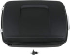 TCMT 13.7" King Motorcycle Trunk Box W/Latches Two up Mounting Rack Fit For Harley 2014-2025 Touring CVO Road King Road Glide Street Glide Electra Glide Pack Trunk