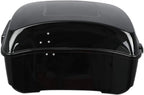 TCMT 13.7" King Motorcycle Trunk Backrest Pad 2 Up Mounting Rack Fit For Harley 2014-2025 Touring CVO Road King Road Glide Street Glide Electra Glide Pack