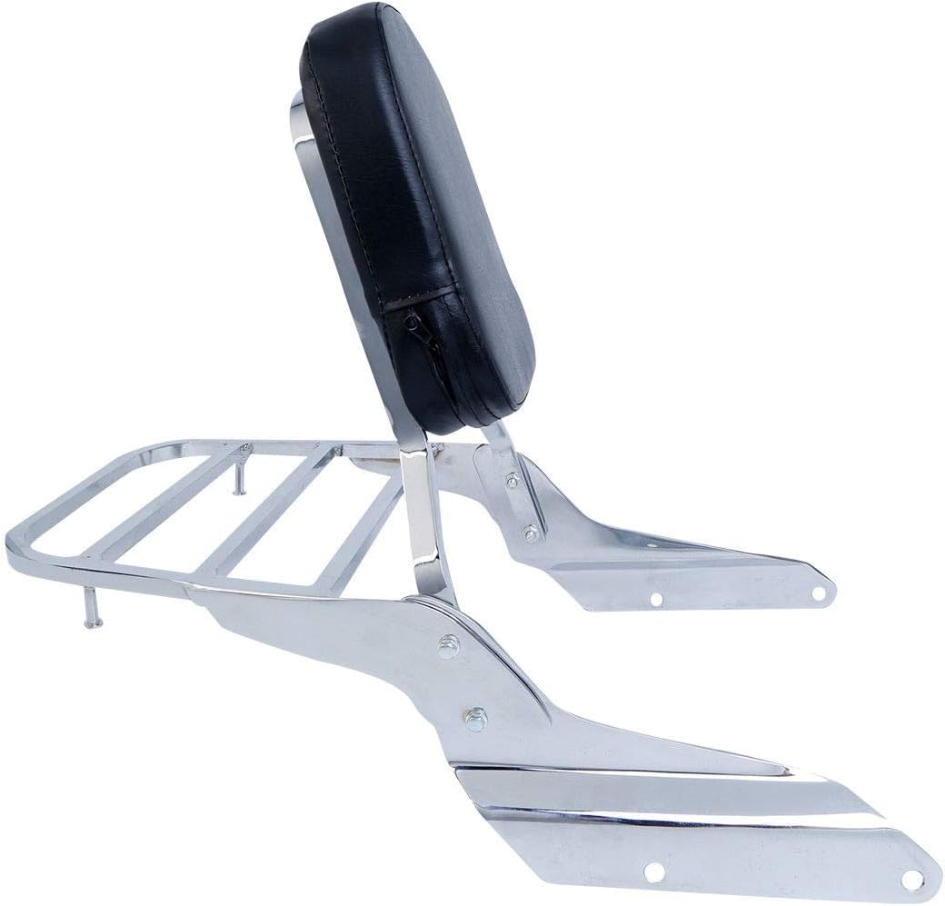 TCMT Backrest Sissy Bar Luggage Rack Fits For Honda Magna VF250 95-06 VF750 94-03