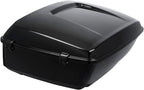 TCMT 13.7" King Motorcycle Trunk Box Black Latches Fits For Harley 2014-2025 Touring CVO Road King Road Glide Street Glide Electra Glide Pack