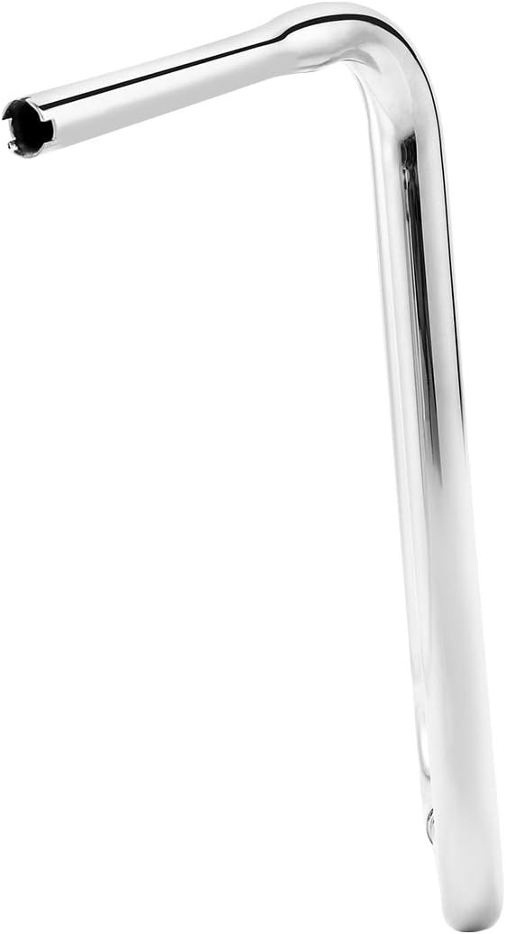 TCMT 17" Rise 1-1/4" Ape Bar Handlebars Fit For Harley Big Twin Sportster XL 1200 883 Softail Dyna Road King Chrome