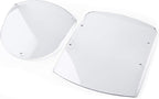TCMT ABS Windshield Quarter Fairing Kit Fits For Sportster XL 88-16 Dyna 95-05 FXR 86-94 (Clear)