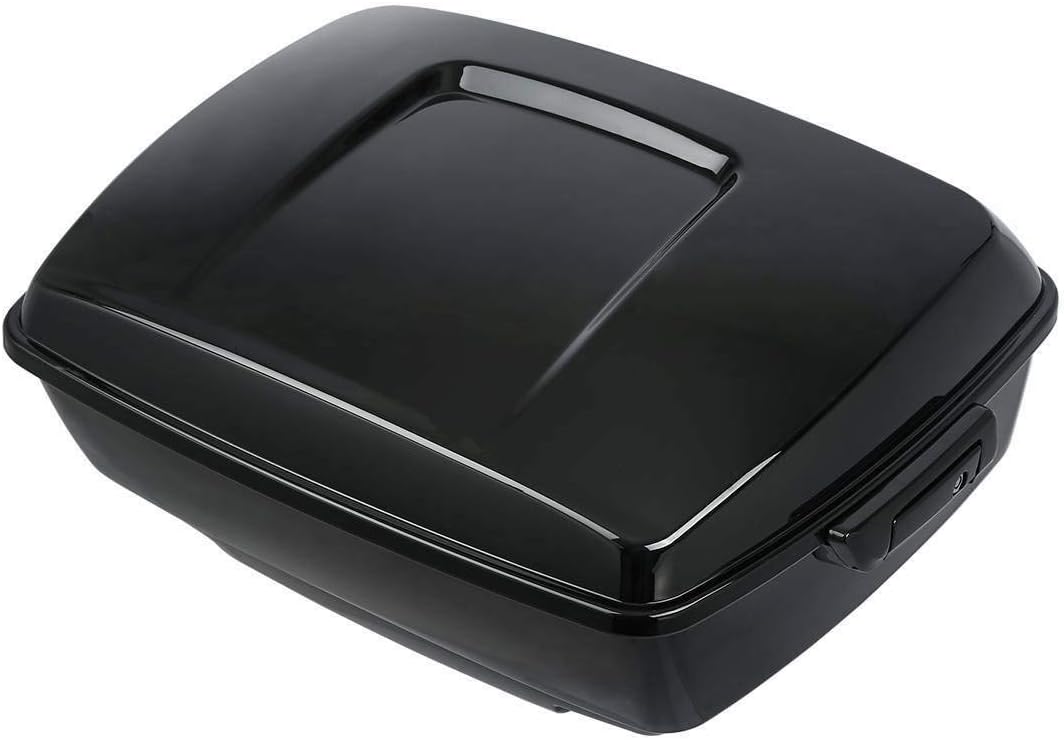 TCMT 13.7" King Motorcycle Trunk Top Luggage Rack Fit For Harley 2014-2025 Touring CVO Road King Road Glide Street Glide Electra Glide Pack
