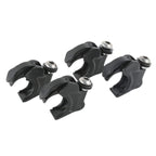 TCMT 2 Pairs 49mm Detachable Windshield Clamps Fits For Harley 2002-2010 VRSCA VRSCAW, 2004-2005 VRSCB, 2007 VRSCX, 2016-later XL1200X and 2006-later Dyna models (Black)