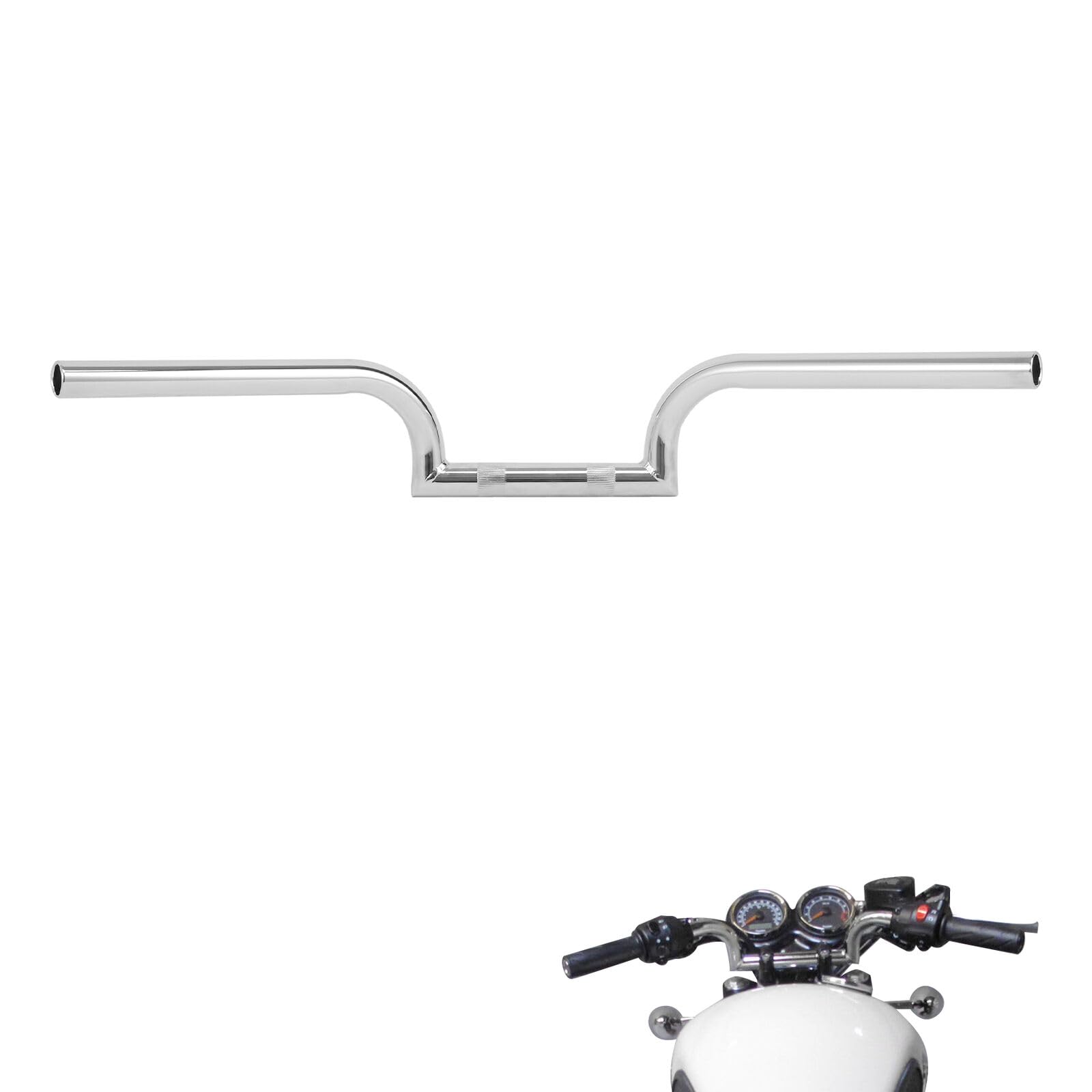 TCMT 6" Rise 1" Handlebars Handle bars Fit For Harley Sportster XL883 2007-2014