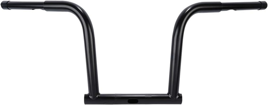 TCMT 12" Rise Handlebar Black Fits For Harley Dyna Fat Bob 2008-2017 Low Rider 2016-2019 Switchback 2012-2016 Wide Glide 2010-2017 Street Bob 2007-2017