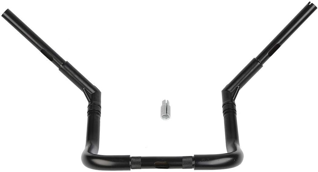 TCMT 12" Rise 1" Handlebar w/Removable Plug Fits For Harley Ultra Limited FLHTK 2014-2023