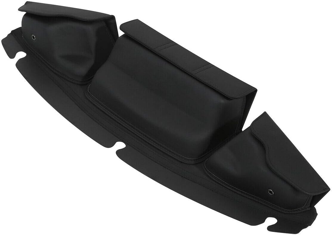 TCMT 3 Pocket Batwing Fairing Windshield Bag Pouch Fit For Fit For Harley Touring 2014-2025 Electra Glide Street Glide Special Ultra Limited Tri Glide models
