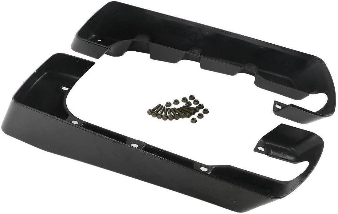 TCMT 4" Hard Stretched SaddleBag Extension Fits For Harley 2014-2024 Street Road Electra Glide Road King Ultra Limited