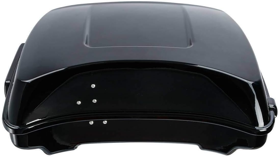 TCMT 5.5" Razor Motorcycle Trunk Box Backrest Two Up Mount Rack Base Plate Fit For Harley Touring 2014-2025 CVO Road King Road Glide Street Glide Electra Glide Pack