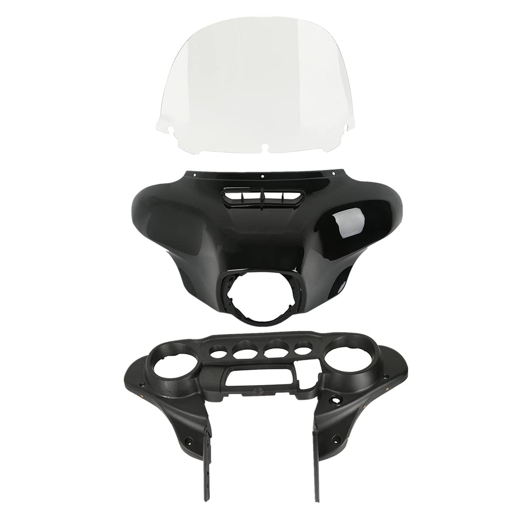 TCMT ABS Batwing Inner Outer Fairing Speakers Cover Fit For Harley Touring 2014-2025 Electra Glide Street Glide Special Ultra Limited Tri Glide