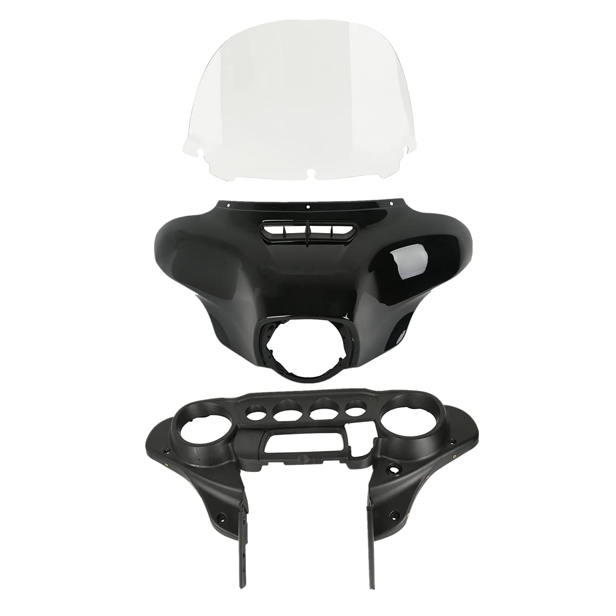 TCMT ABS Batwing Inner Outer Fairing Speakers Cover Fit For Harley Touring 2014-2025 Electra Glide Street Glide Special Ultra Limited Tri Glide