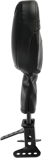 TCMT Adjustable Plug-in Driver Rider Backrest Pad Fit For Harley Touring Road King CVO Street Glide Electra Glide Road Glide Tri-Glide 2009-2023 Black