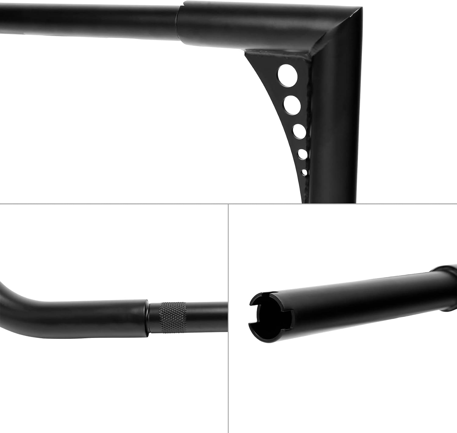 TCMT 12" Rise Ape Hangers Bars 1-1/4" Handlebars Fits For Harley Touring CVO Street Glide Tri Glide Electra Glide Dressers Baggers 1982-2023