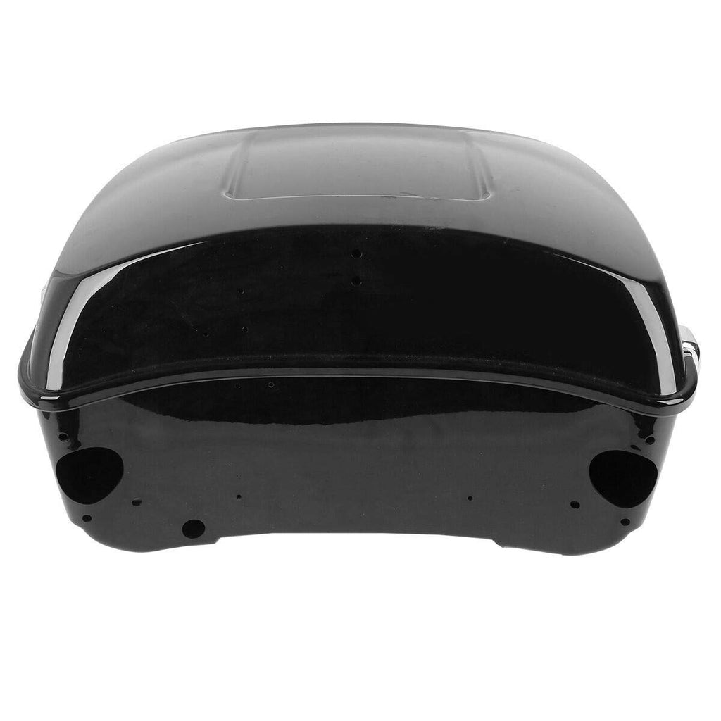 TCMT 13.7" King 2014-2025 Motorcycle Trunk Backrest Pad Luggage Rack Speakers Taillight Fit For Harley Trunk Touring CVO Road King Road Glide Street Glide Electra Glide Pack