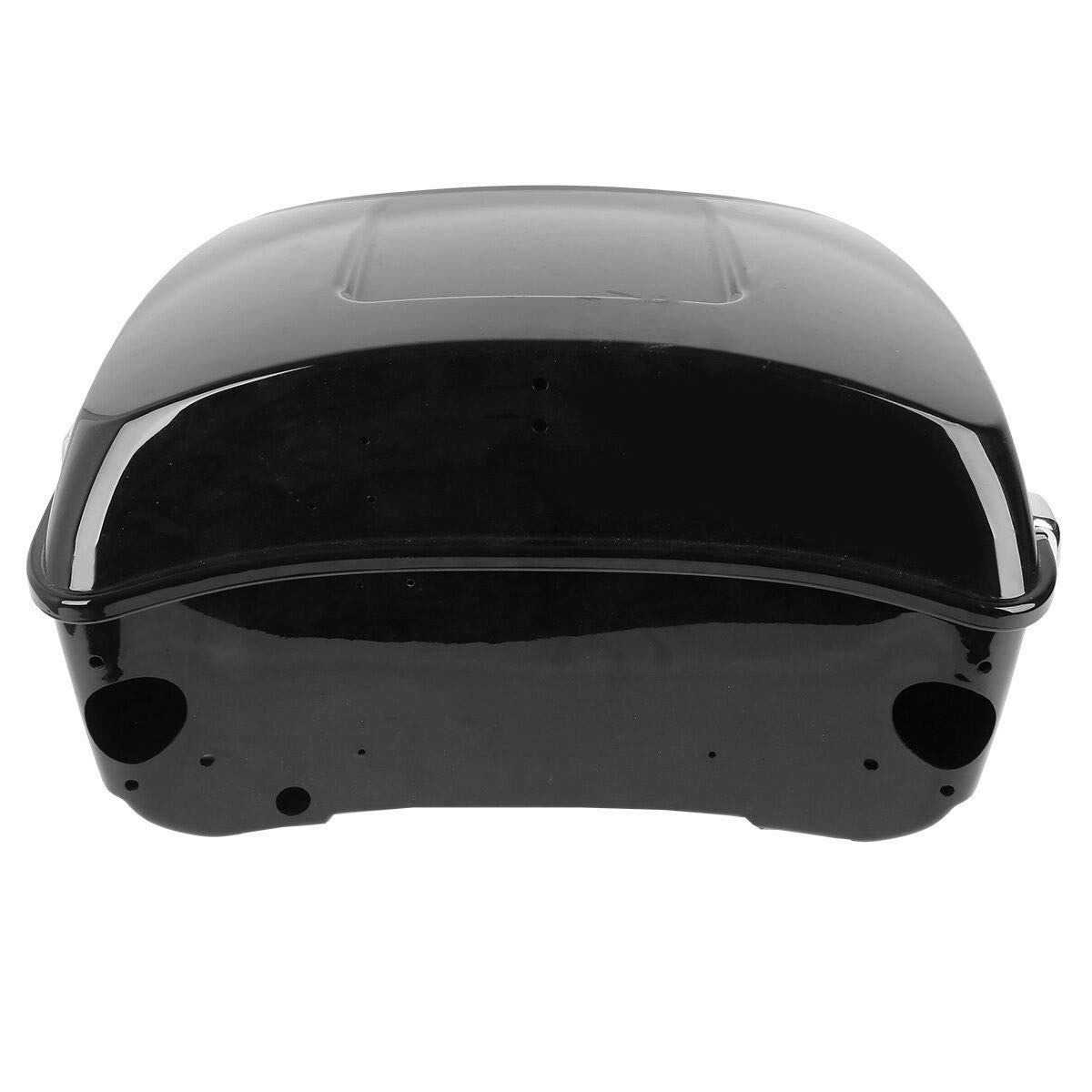 TCMT 13.7" King 2014-2025 Motorcycle Trunk Backrest Pad Luggage Rack Speakers Taillight Fit For Harley Trunk Touring CVO Road King Road Glide Street Glide Electra Glide Pack