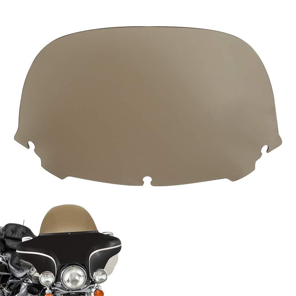 TCMT 12" Clear Windshield Windscreen Fit for Harley Davidson Touring Electra Glide Street Glide Ultra Classic Trike Models 93-13