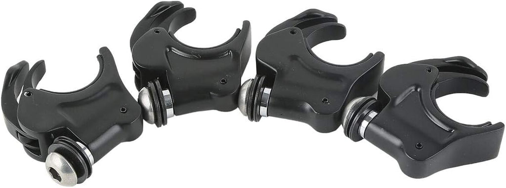 TCMT 2 Pairs 39mm Detachable Windshield Clamps Fits For Harley Sportster XL 1200 883 1988-2022 Seventy-Two Forty-Eight Iron 883 XL883N 2009-2022 Dyna Super Glide Low Rider 1995-2005