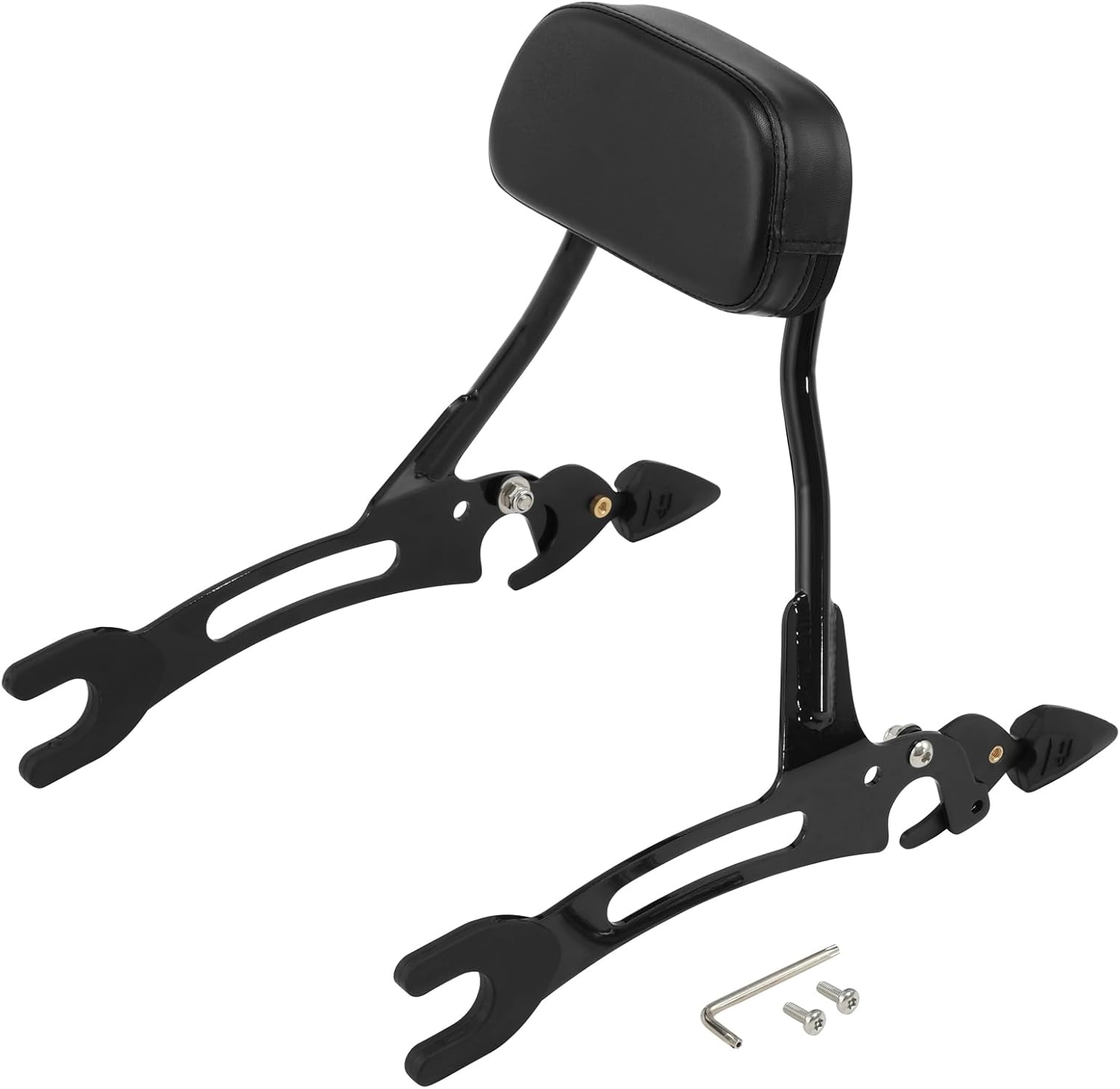 TCMT Backrest Sissy Bar & Luggage Rack Fit For Indian Chieftain Limited 2017-2024 Springfield Dark Horse Challenger Limited 21-24 Roadmaster 17-2024 Indian Vintage 20-21