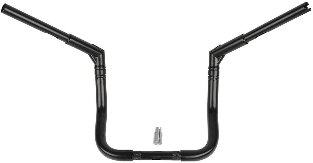 TCMT 12" Rise 1" Handlebar w/Removable Plug Fits For Harley Ultra Limited FLHTK 2014-2023