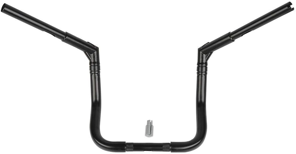 TCMT 12" Rise 1" Handlebar w/Removable Plug Fits For Harley Ultra Limited FLHTK 2014-2023