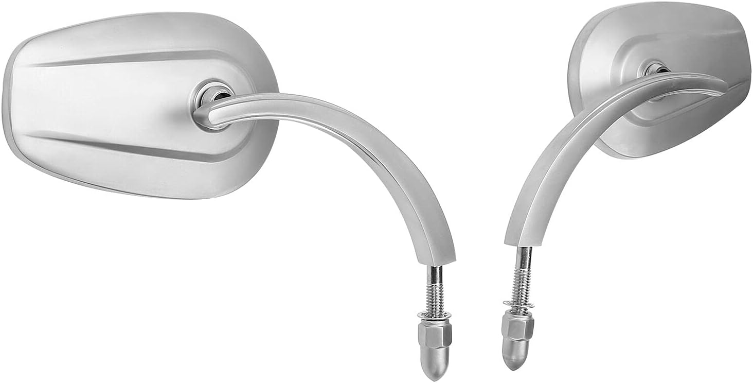 TCMT 8mm Threaded Rearview Side Mirrors Fit For Harley Dyna Switchback Street Bob Fat Bob Low Rider Wide Glide Softail Slim Fat Boy Sportster 1200 48 72 XG500 XG750 Touring Road King Road Street Glide