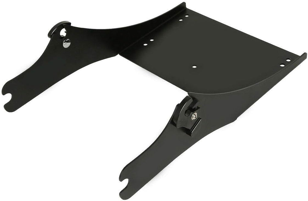 TCMT 5.5" Razor Motorcycle Trunk Backrest Pad Mount Rack Front Docking Hardware Fit for Harley Touring 1997-2008 Touring Road King Electra Glide Road Glide Pack