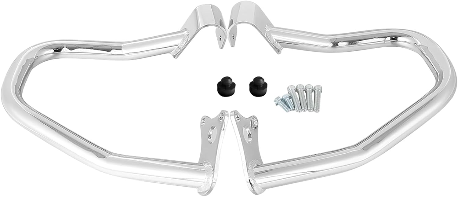 TCMT Engine Guard Highway Crash Bar Fits For Indian 2016-2024 Scout Sixty 2015-2024 Scout 2018-2024 Scout Bobber 2018-2020 Scout Bobber ABS 2022-2024 Scout Rogue 2020-2024 Scout Bobber Sixty