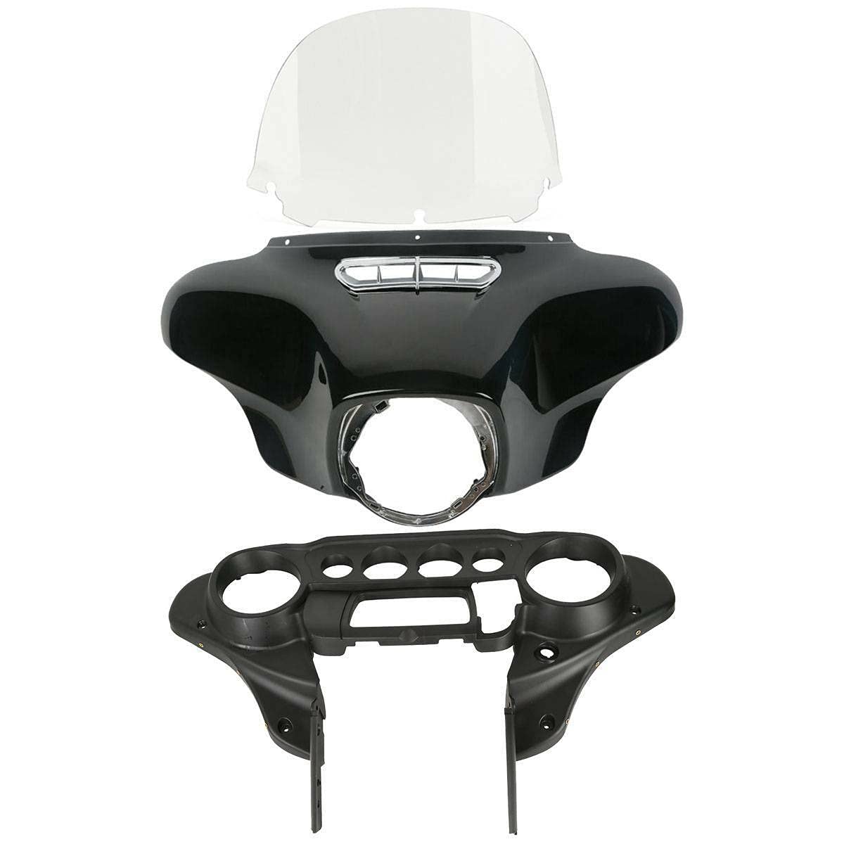 TCMT ABS Batwing Inner Outer Fairing Speakers Cover Fit For Harley Touring 2014-2025 Electra Glide Street Glide Special Ultra Limited Tri Glide