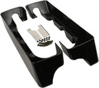 TCMT ABS 4" Hard SaddleBag Extensions Fits For Harley Touring Models CVO Road Glide Road King Street Glide Electra Glide Ultra Classic 1994-2013