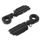 TCMT 1.25" 32mm Streamliner Highway Engine Guard Foot Pegs Mount Fit For Harley Touring Road King Street Glide Road Glide Electra Glide Softail Sportster Dyna with 1.25" Engine Guards