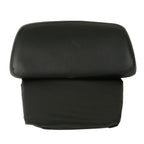 TCMT 10.7" Black Latches Chopped Motorcycle Trunk Backrest Pad Smoke LED Tail Light Fit For Harley 2014-2025 Street Glide Road King Electra Glide Ultra-Classic Pack