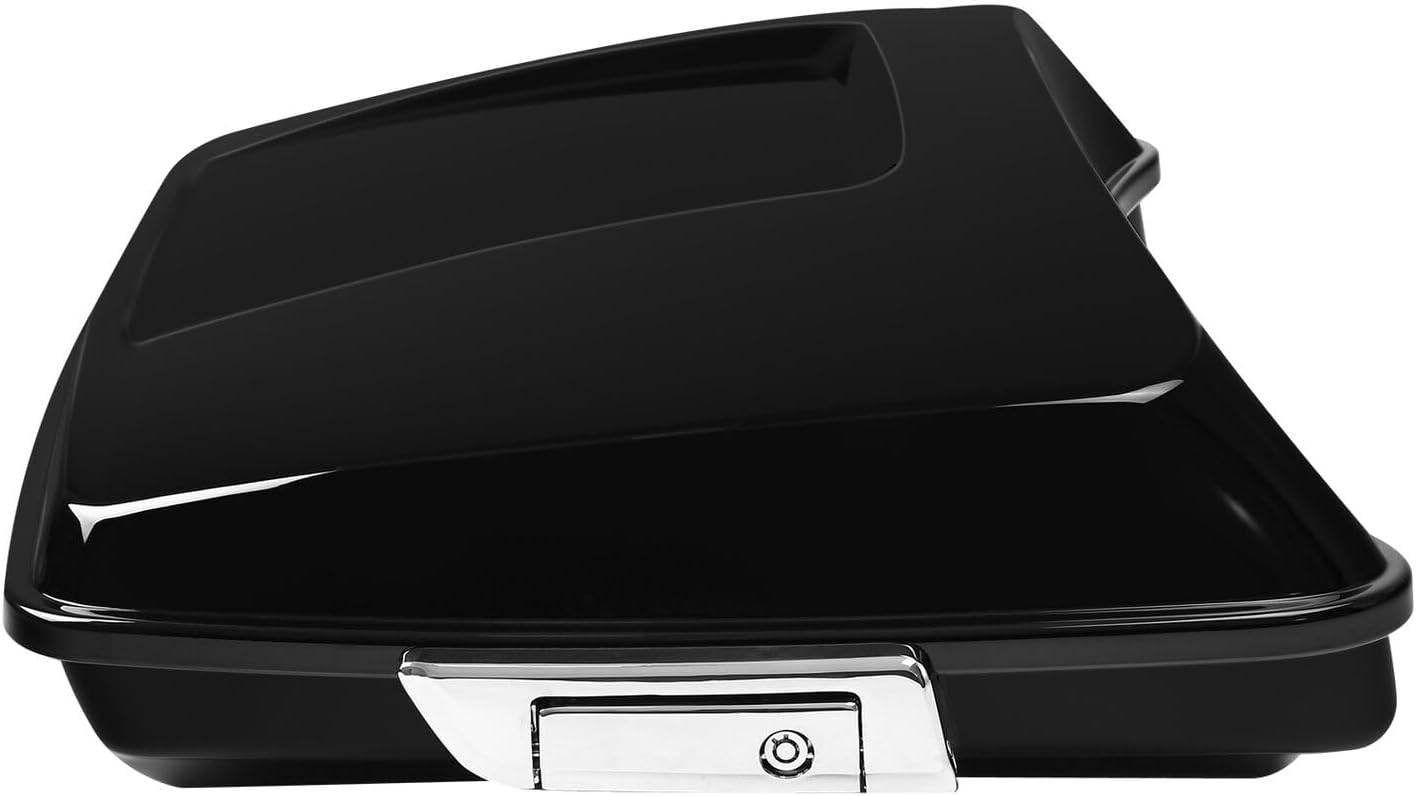 TCMT 5.5" Razor Motorcycle Trunk Box Backrest Psd Fits For Harley Touring 2014-2025 CVO Road King Road Glide Street Glide Electra Glide Ultra Limited Tri Glide Pack