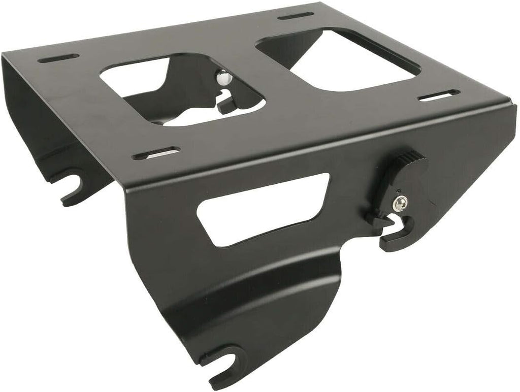 TCMT 13.7" King Motorcycle Trunk Box Backrest Luggage Rack Solo Mount Rack Fit For Harley 2014-2025 Touring CVO Road King Road Glide Street Glide Electra Glide Pack