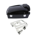 TCMT 5.5" Razor Motorcycle Trunk Box Backrest Pad Two Up Mounting Rack Fit For Harley 2009-2013 Touring Road Glide Street Glide Electra Glide Road King Pack