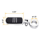 TCMT 32mm 1 1/4" Highway Engine Guard Bar Highway Footpegs Mount Kit Fits For Harley Touring Road Electra Street Glide Road King Dyna Sportster