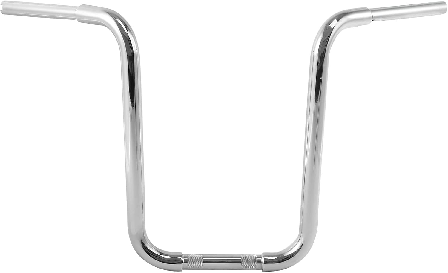 TCMT 16" Rise 1 1/4" Ape Hanger Handlebar Fit For Harley FLST FXST Sportster XL 883 1200 Softail Slim Heritage Fat Boy Deluxe Deuce Dyna Super Glide Wide Glide Low Rider Fat Bob Custom Application