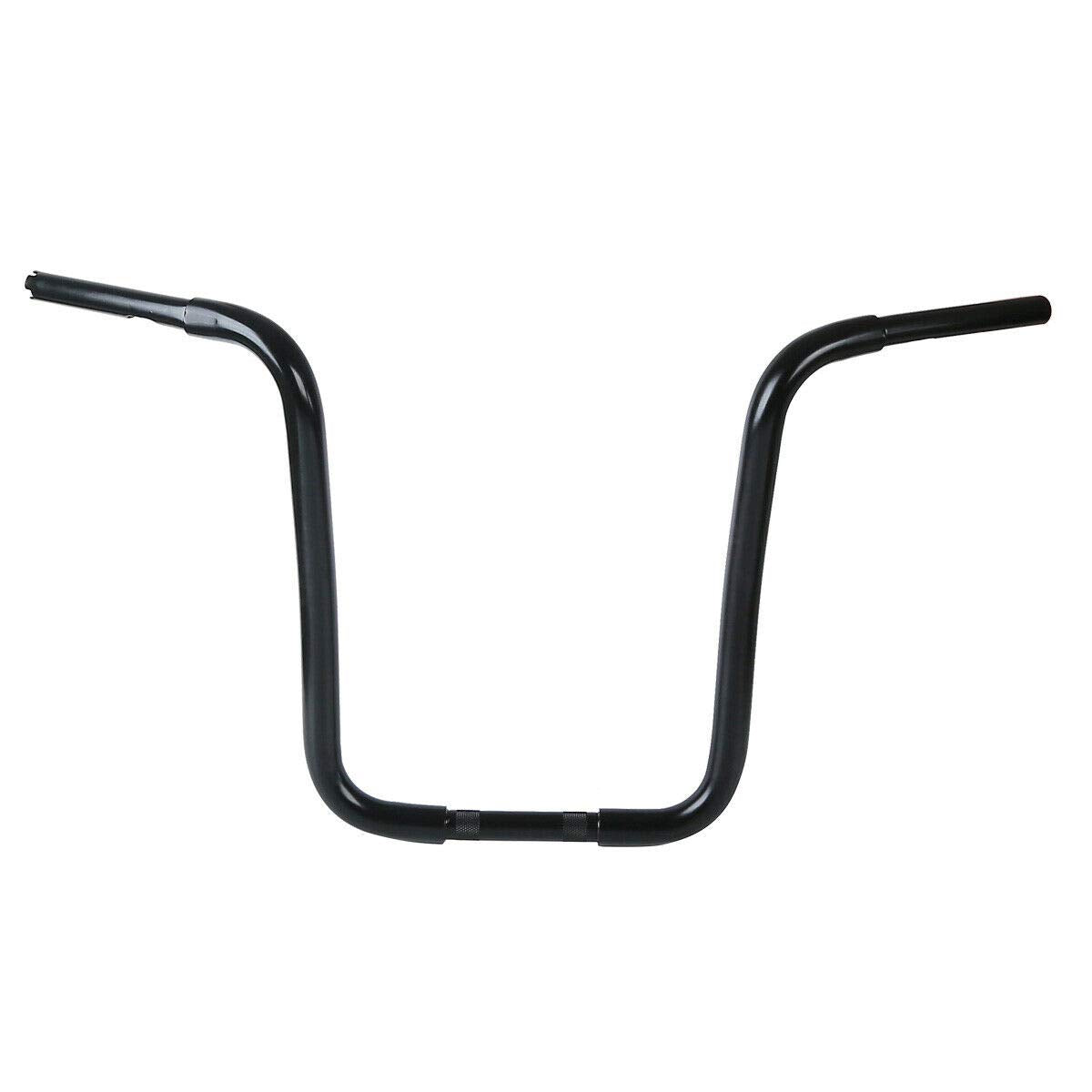 TCMT 12" Rise 1 1/4" Fat Ape Hangers Handlebar Fit For Harley Sportster XL 883 1200 Softail Slim Heritage Fat Boy Deluxe Deuce Dyna Super Glide Wide Glide Low Rider Fat Bob Custom Application