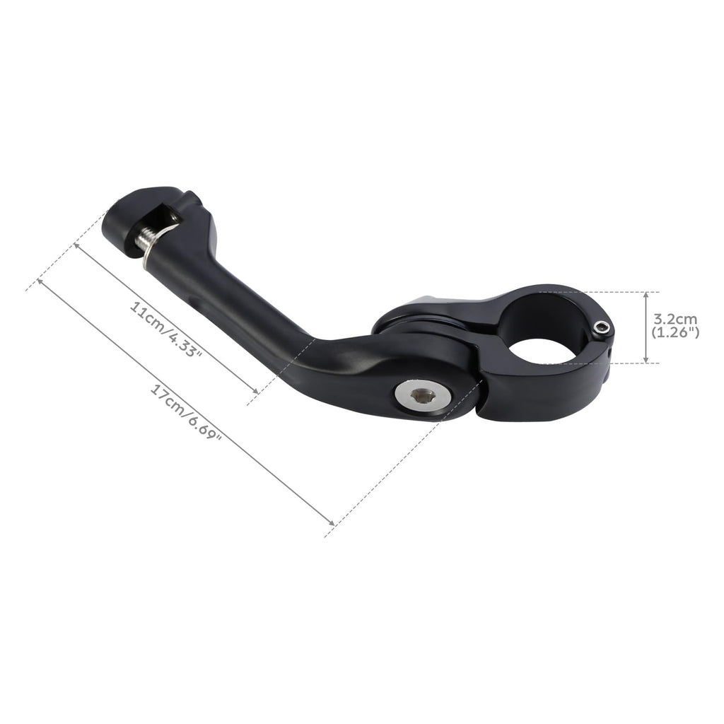 TCMT 32mm 1 1/4" Highway Engine Guard Bar Highway Footpegs Mount Kit Fits For Harley Touring Road Electra Street Glide Road King Dyna Sportster