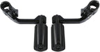 TCMT 1.25" Highway Foot Pegs Footpeg Footrest Fits For Harley Touring Road King Street Glide Road Glide Electra Glide Softail Sportster Dyna with 1.25" Engine Guards