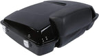 TCMT 5.5" Razor Motorcycle Trunk Box Backrest Pad Two Up Mounting Rack Fit For Harley 2009-2013 Touring Road Glide Street Glide Electra Glide Road King Pack