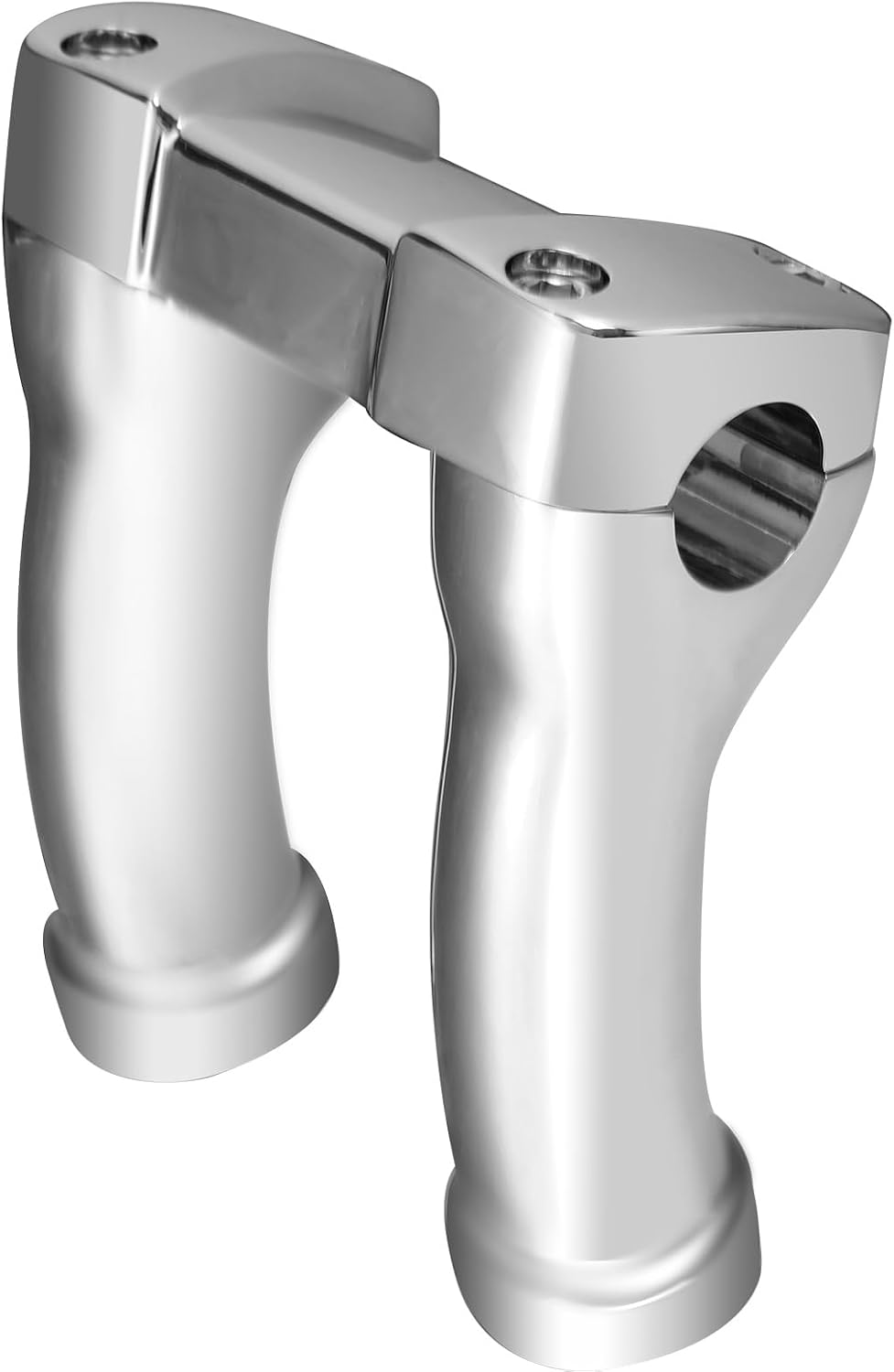 TCMT 4" Tall Handlebar Risers Fit For Harley Dyna Softail Sportster 1" Bars Fit For Yamaha Road Star Suzuki Boulevard Kawasaki Vulcan Honda Shadow 750 Aero Honda VTX 1800N